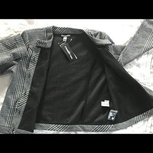 TWEED OPEN FRONT BLAZER/JACKET